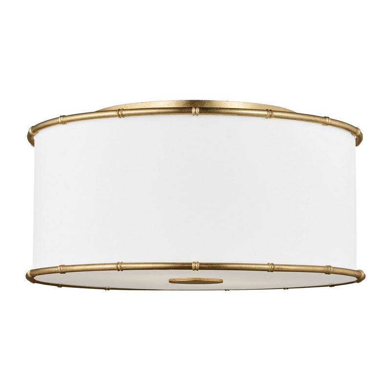 Visual Comfort Studio AF1182GD Two Light Flush Mount, Gild