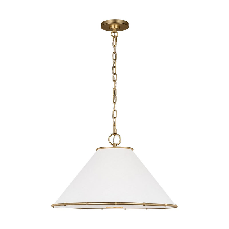 Visual Comfort Studio AP1272GD Two Light Pendant, Gild