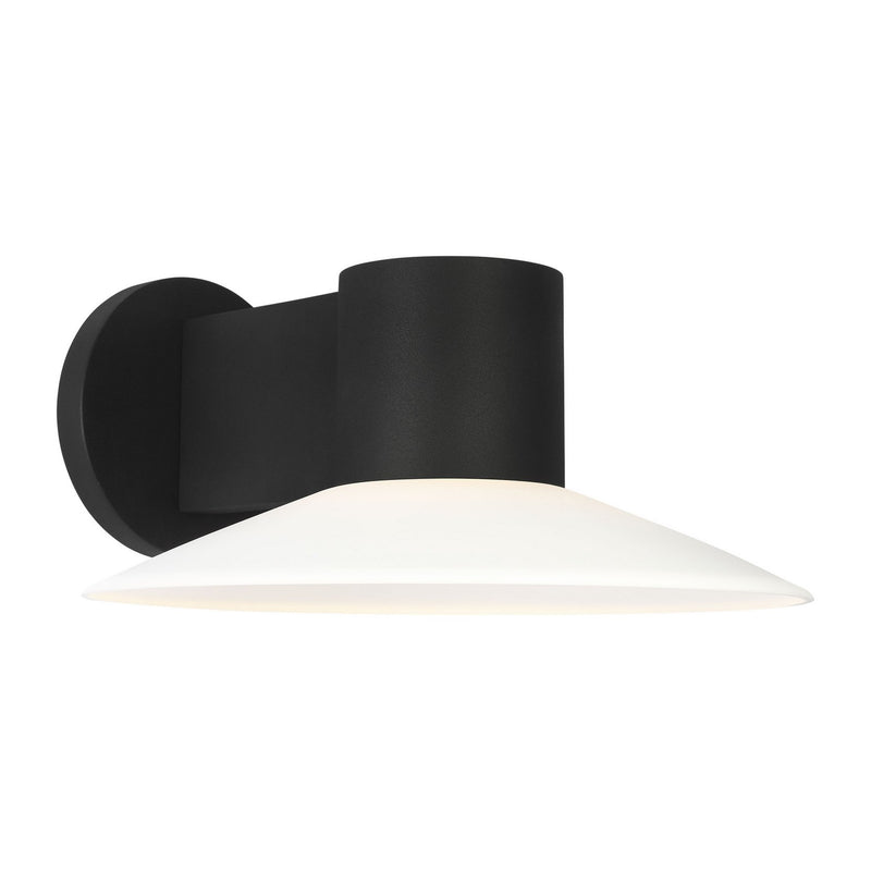 Visual Comfort Studio BO1021TXB LED Wall Lantern, Textured Black