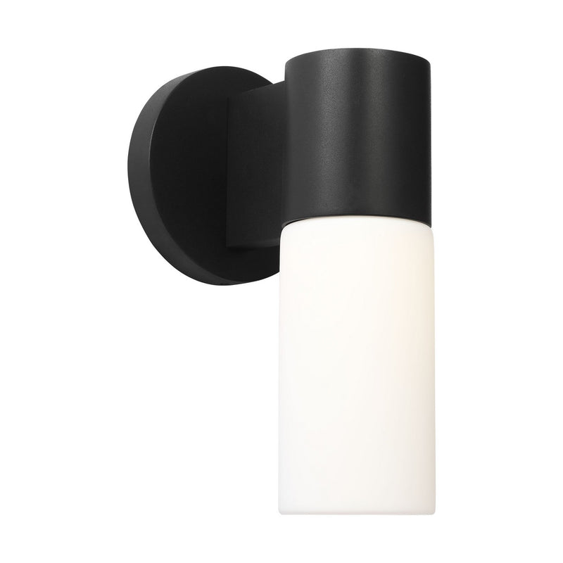 Visual Comfort Studio BO1031TXB LED Wall Lantern, Textured Black