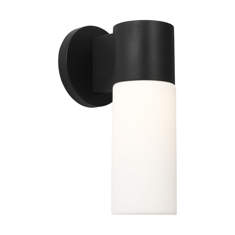 Visual Comfort Studio BO1041TXB LED Wall Lantern, Textured Black