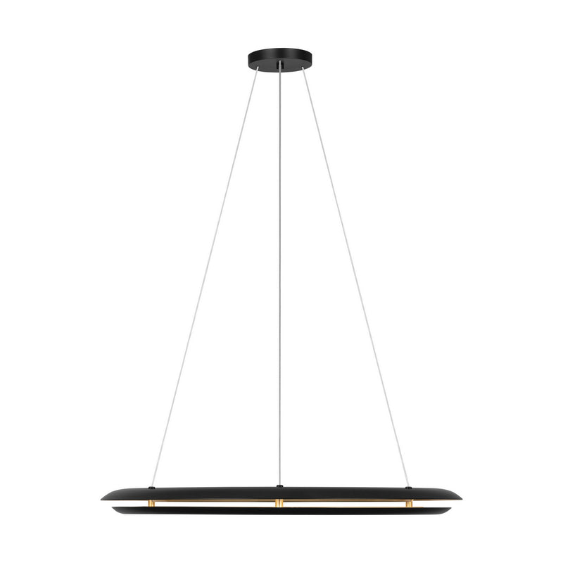 Visual Comfort Studio CC1791MBK LED Chandelier, Midnight Black