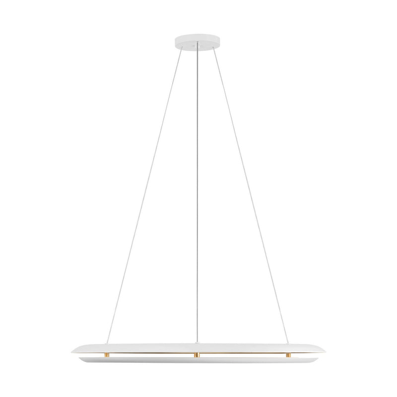 Visual Comfort Studio CC1791MWT LED Chandelier, Matte White