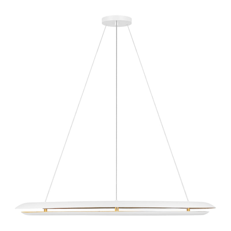 Visual Comfort Studio CC1801MWT LED Chandelier, Matte White