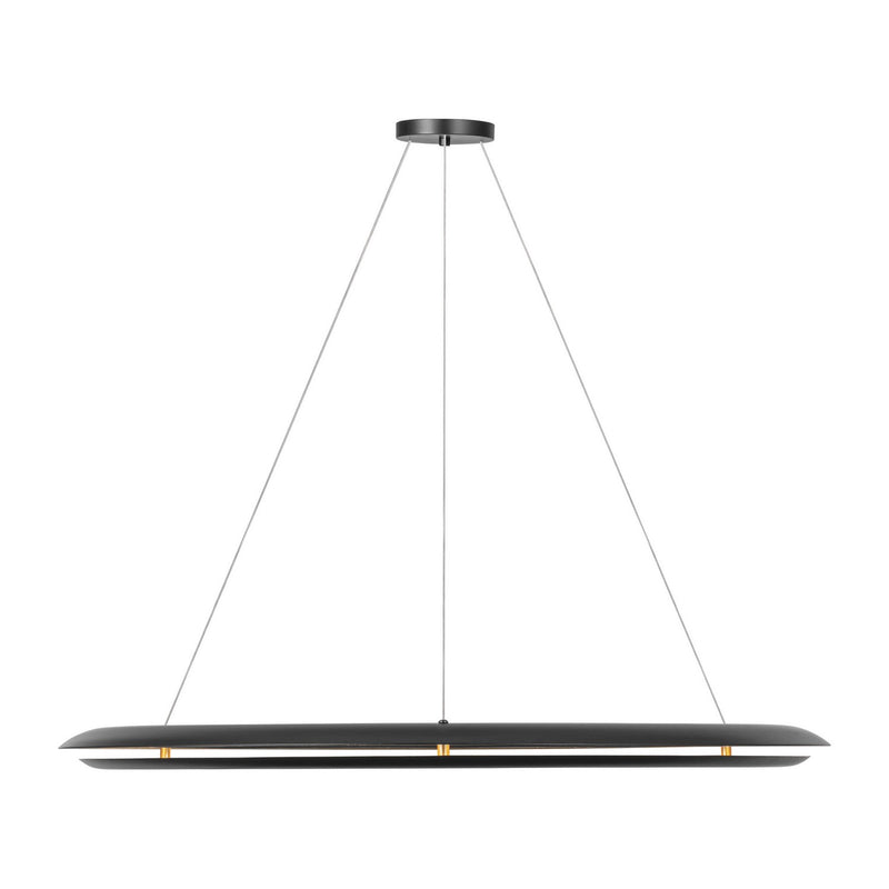 Visual Comfort Studio CC1811MBK LED Chandelier, Midnight Black