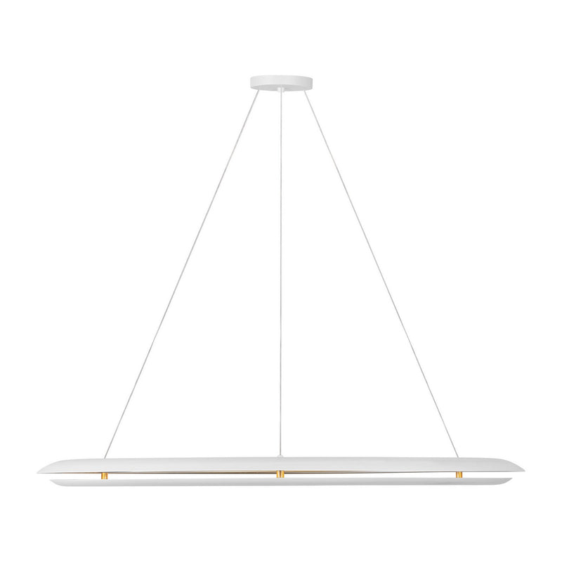 Visual Comfort Studio CC1811MWT LED Chandelier, Matte White