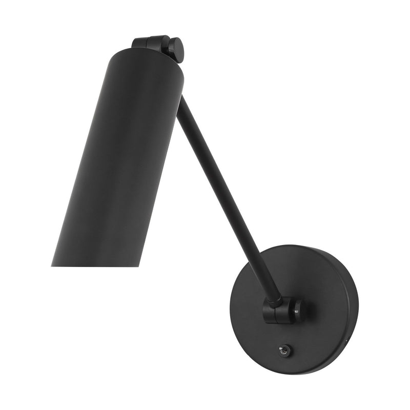 Visual Comfort Studio DJW1121MBK One Light Wall Sconce, Midnight Black