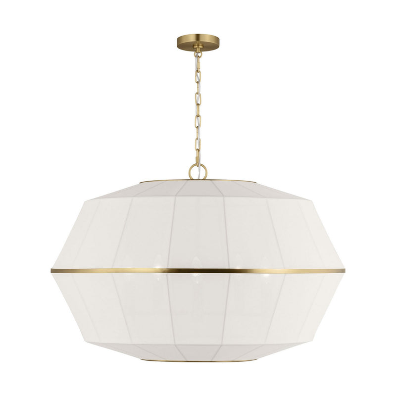 Visual Comfort Studio EP1485BBS Five Light Lantern, Burnished Brass