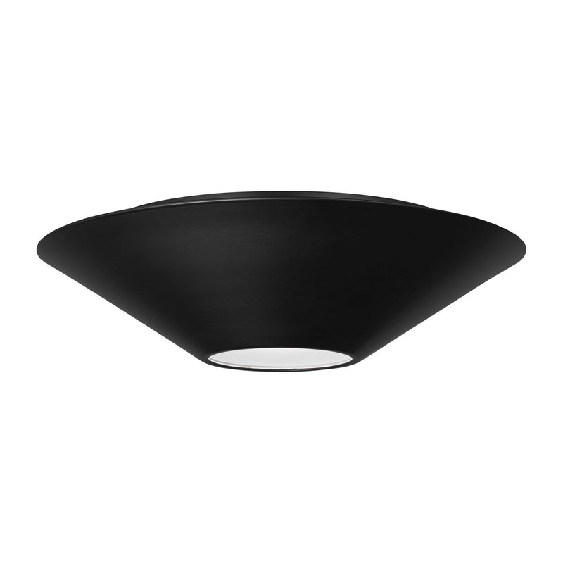 Visual Comfort Studio KF1111MBK LED Flush Mount and Sconce, Midnight Black