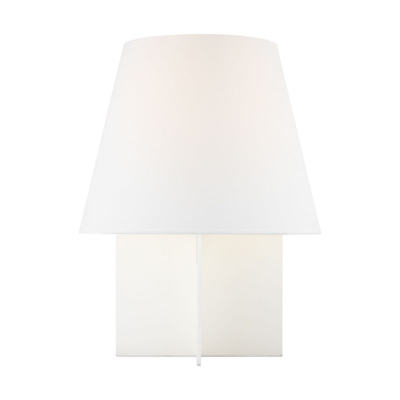 Visual Comfort Studio KT1431SLN One Light Table Lamp, Soft Linen