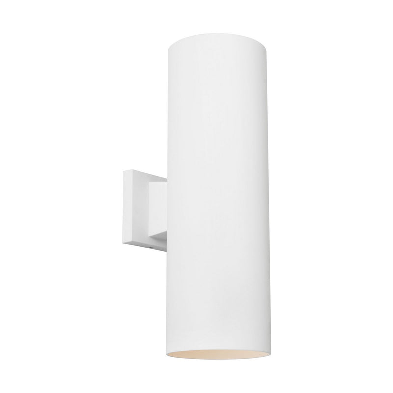 Visual Comfort Studio SLO1172OTW Two Light Wall Lantern, Outdoor Textured White