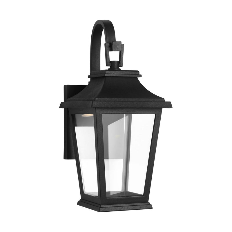 Visual Comfort Studio SLO1221TXB LED Wall Lantern, Textured Black