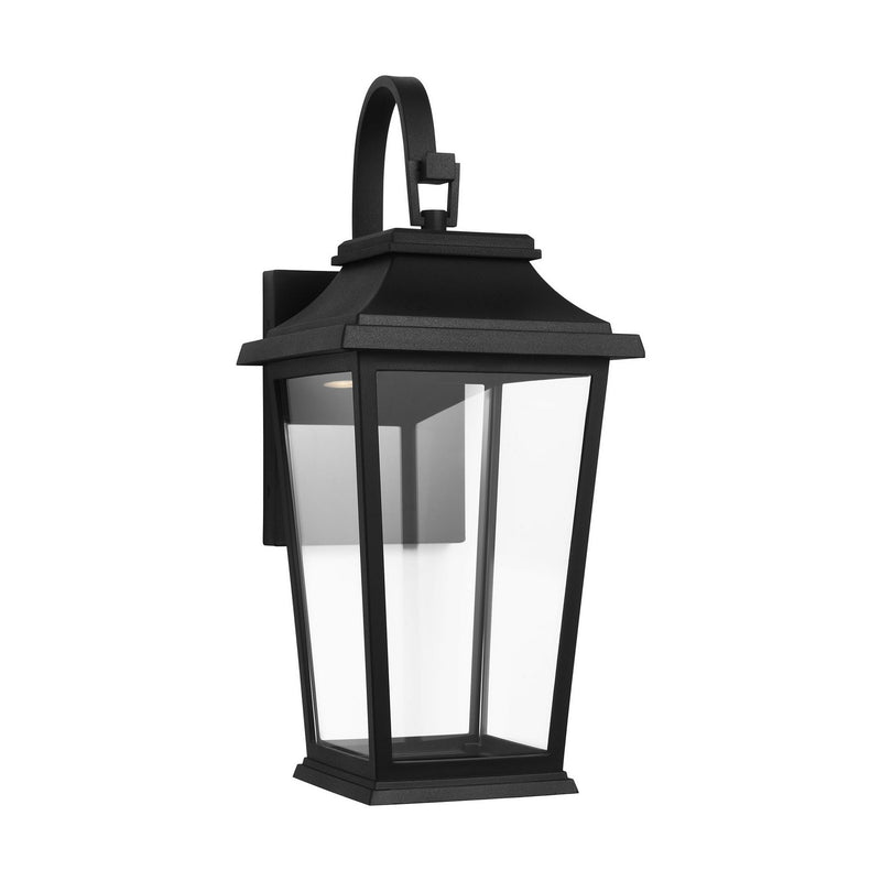 Visual Comfort Studio SLO1231TXB LED Wall Lantern, Textured Black