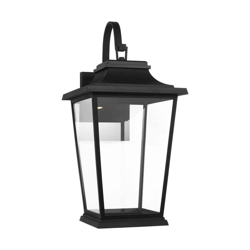 Visual Comfort Studio SLO1261TXB LED Wall Lantern, Textured Black