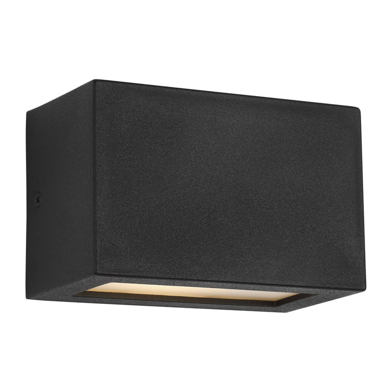 Visual Comfort Studio SLO1281TXB LED Wall Lantern, Textured Black