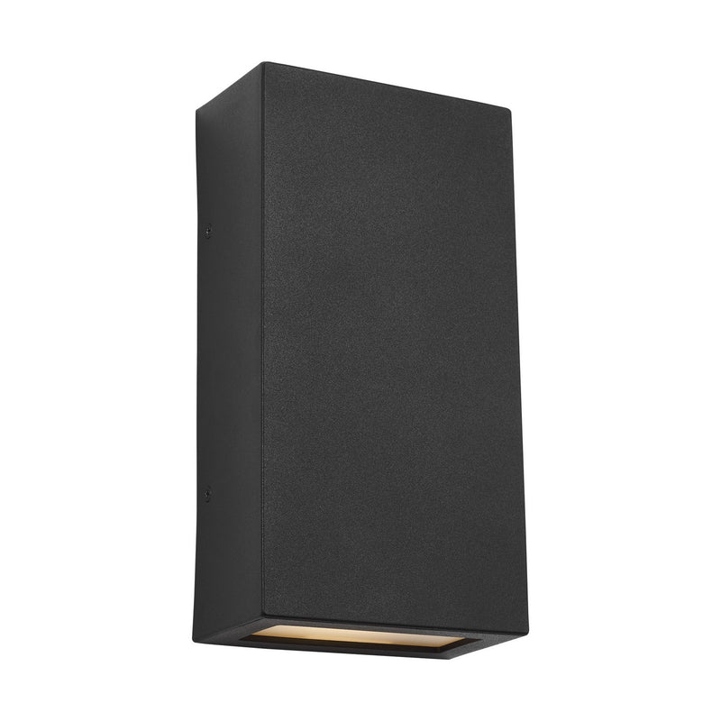Visual Comfort Studio SLO1291TXB LED Wall Lantern, Textured Black