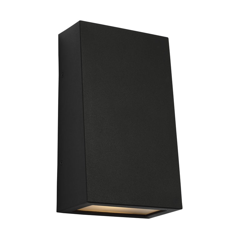 Visual Comfort Studio SLO1321TXB LED Wall Lantern, Textured Black