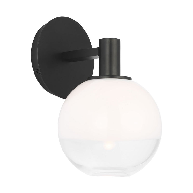 Visual Comfort Studio SLV1001AI One Light Wall Sconce, Aged Iron