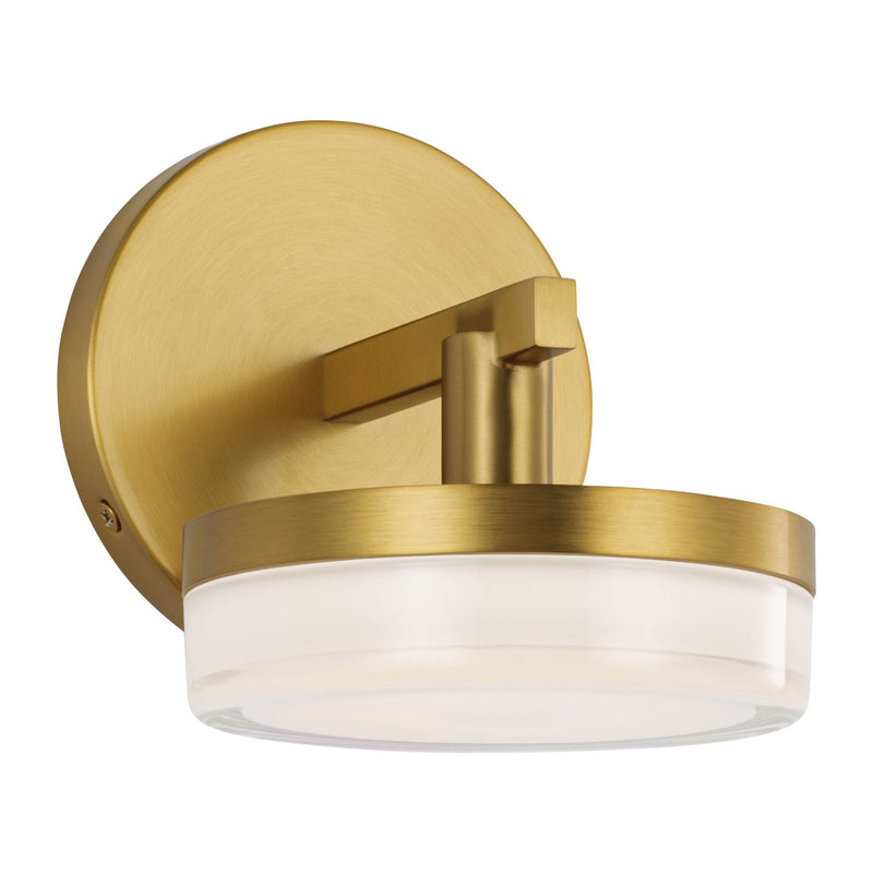 Visual Comfort Studio SLV1011BBS LED Wall Sconce, Burnished Brass