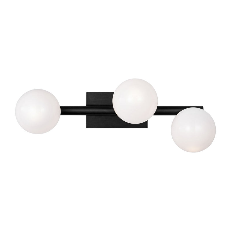 Visual Comfort Studio SLW1043AI Three Light Wall Sconce, Aged Iron