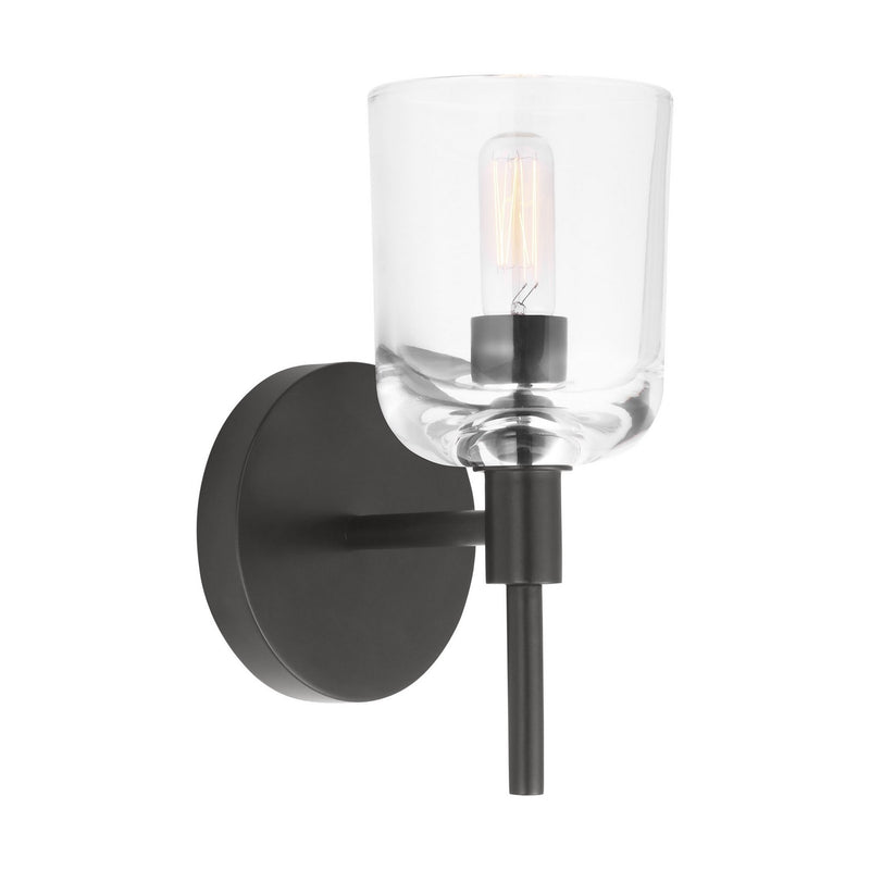 Visual Comfort Studio TFV1001AI One Light Wall Sconce, Aged Iron