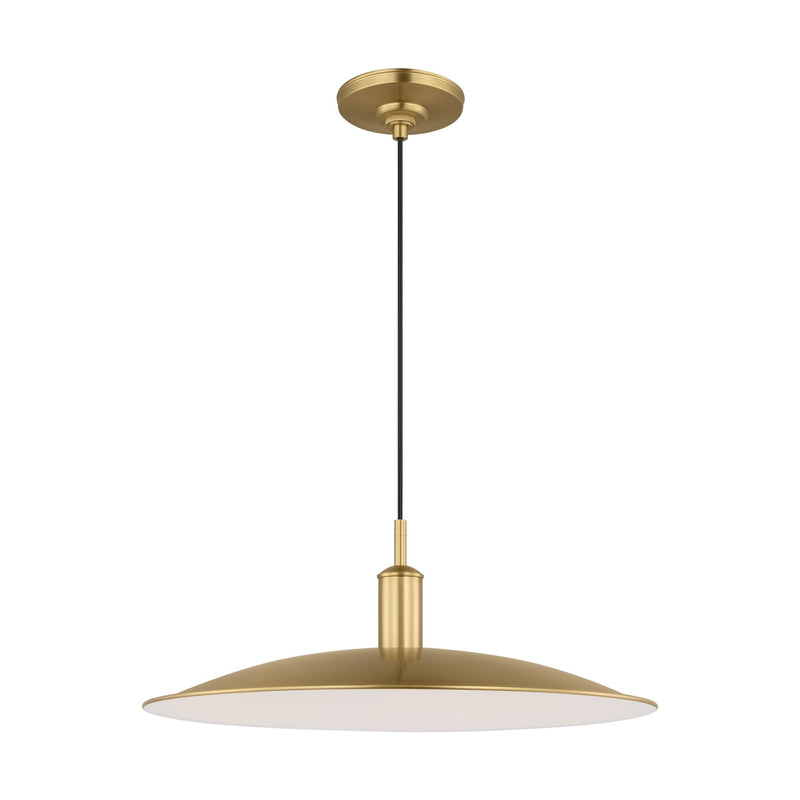 Visual Comfort Studio TP1251BBS LED Pendant, Burnished Brass