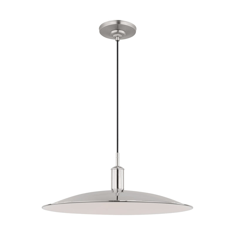 Visual Comfort Studio TP1251PN LED Pendant, Polished Nickel