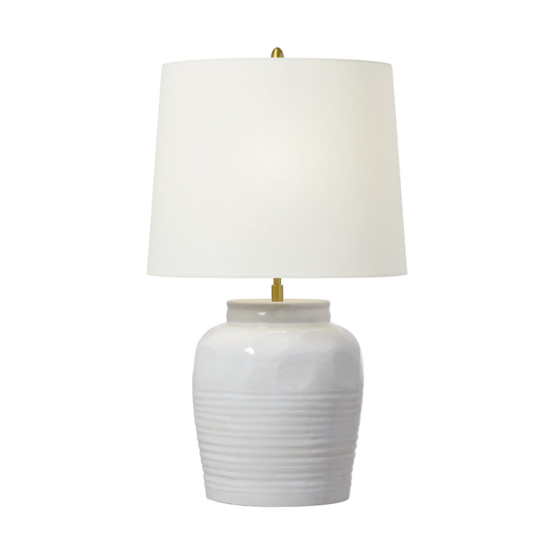 Visual Comfort Studio TT1261NAW One Light Table Lamp, Natural White