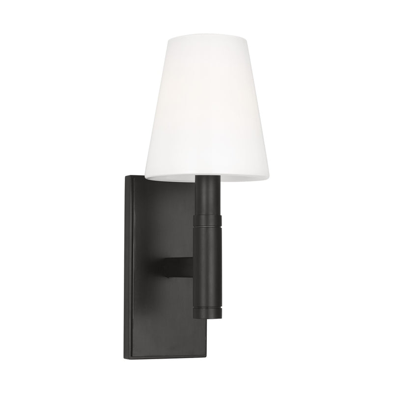 Visual Comfort Studio TV1001AI One Light Wall Sconce, Aged Iron