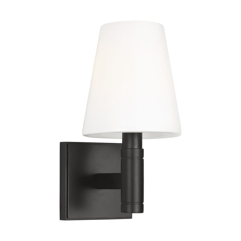 Visual Comfort Studio TV1011AI One Light Wall Sconce, Aged Iron