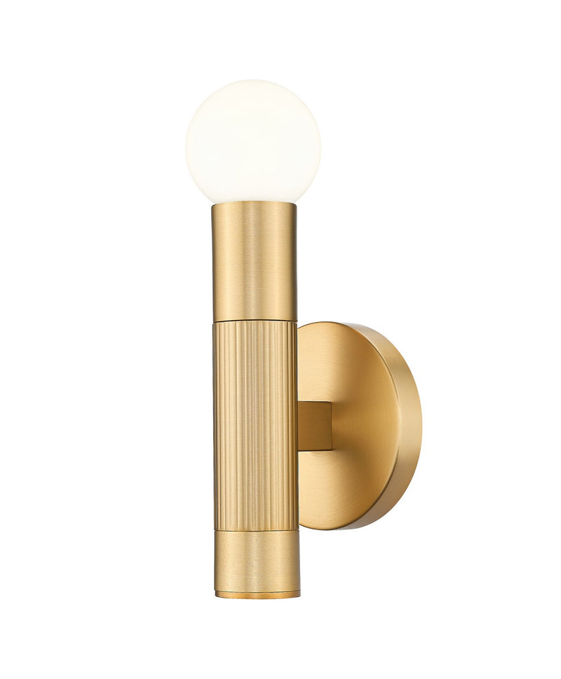 Z-Lite 1956-1S-MGLD One Light Wall Sconce, Modern Gold