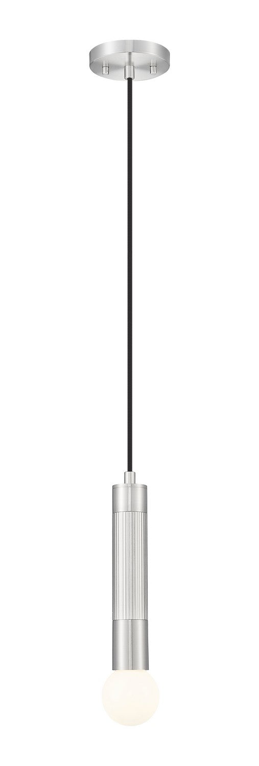 Z-Lite 1956P-BN One Light Pendant, Brushed Nickel