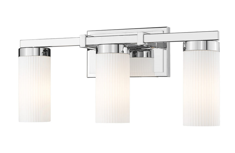 Z-Lite 3044-3V-CH Three Light Vanity, Chrome