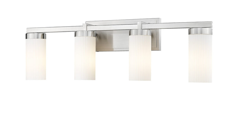 Z-Lite 3044-4V-BN Four Light Vanity, Brushed Nickel