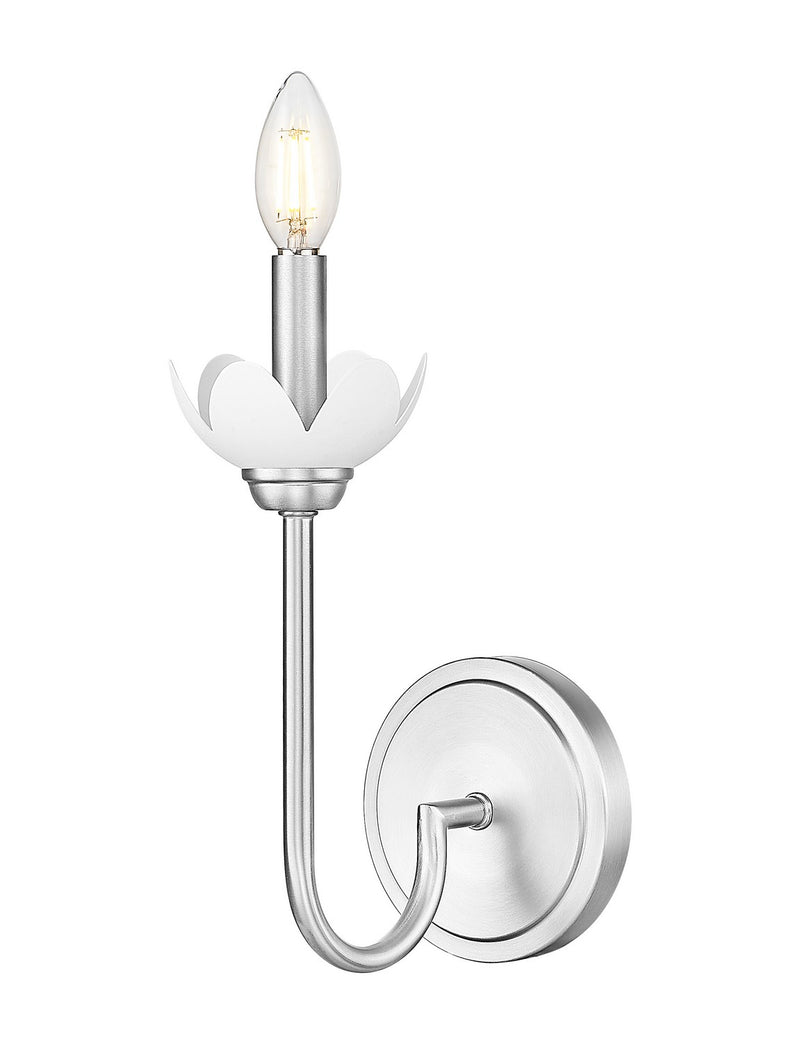 Z-Lite 352-1S-BN One Light Wall Sconce, Brushed Nickel