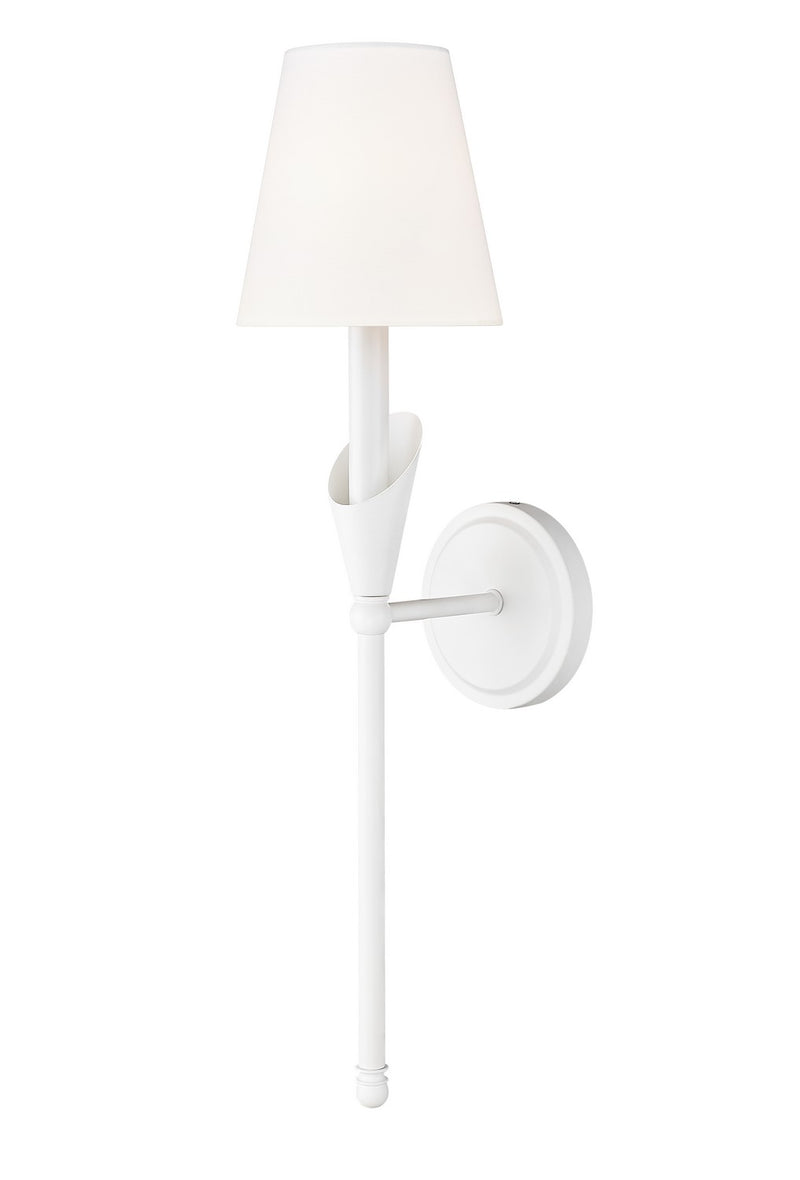 Z-Lite 4014-1SA-TW One Light Wall Sconce, Tundra White