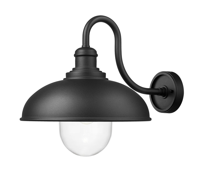 Z-Lite 5026B-BK One Light Outdoor Wall Mount, Sand Black