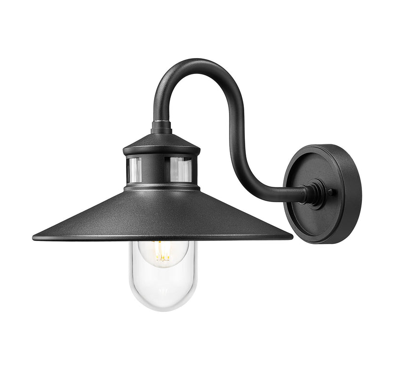 Z-Lite 5027M-BK One Light Outdoor Wall Mount, Sand Black