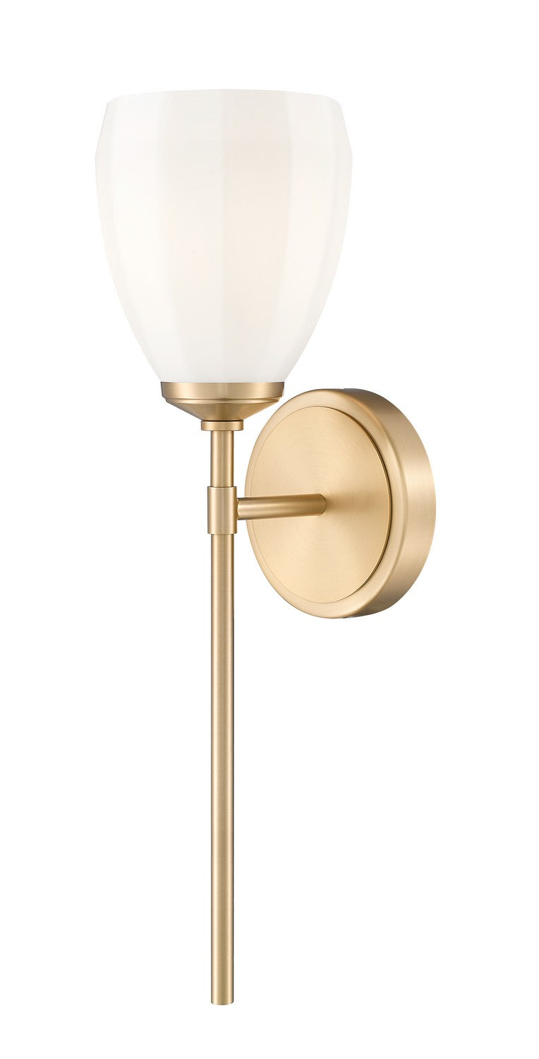 Z-Lite 7004-1S-MGLD One Light Wall Sconce, Modern Gold