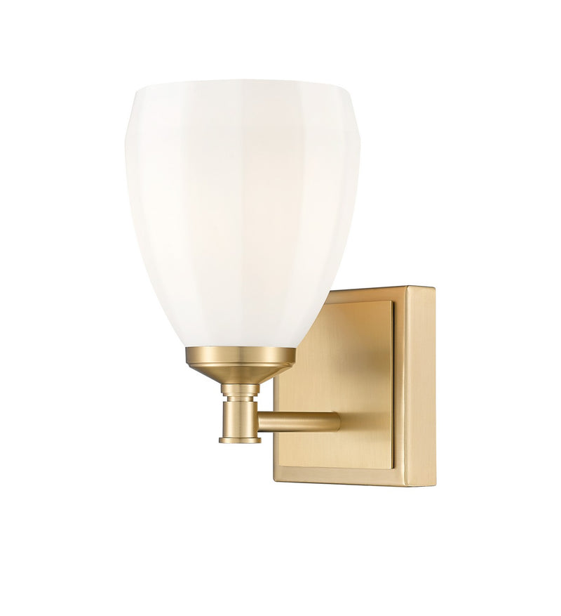 Z-Lite 7004-1V-MGLD One Light Vanity, Modern Gold
