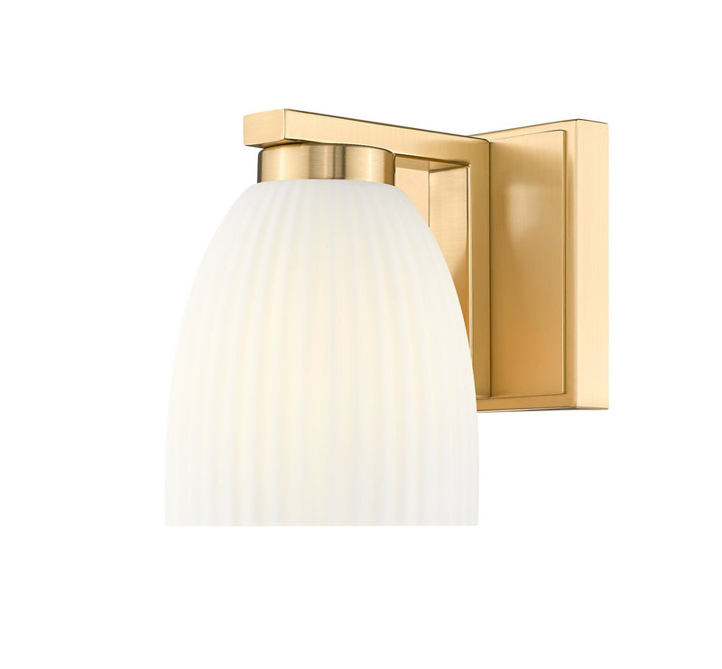 Z-Lite 7518-1S-MGLD One Light Wall Sconce, Modern Gold