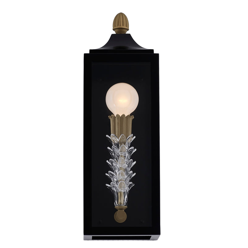 Kalco 410120MB One Light Wall Sconce, Matte Black