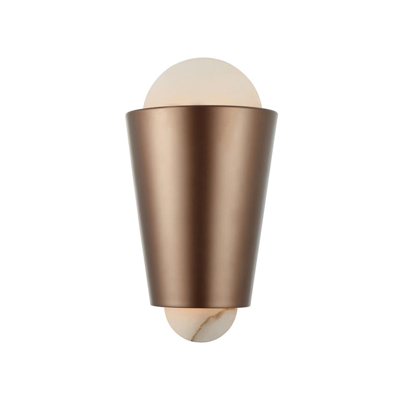 Varaluz 529W02BGMB Two Light Wall Sconce, Brontourage/Matte Black