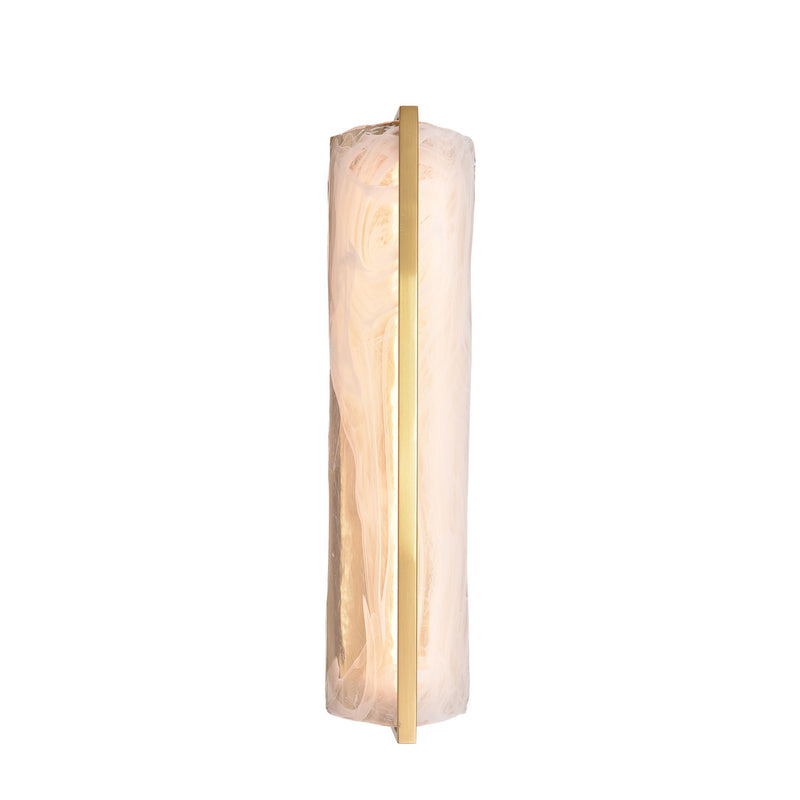 Varaluz 531W01LSB LED Wall Sconce, Satin Brass