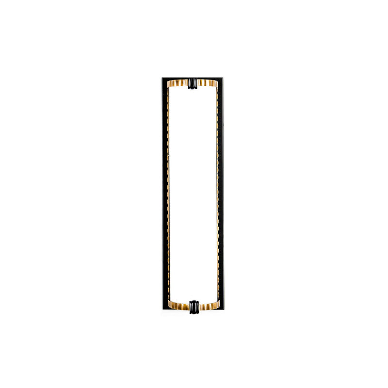 Varaluz 537W02BLKBRZ Two Light Wall Sconce, Heritage Black/Heritage Bronze