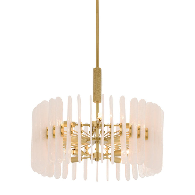 Arteriors DMC34 Eight Light Chandelier, Clear