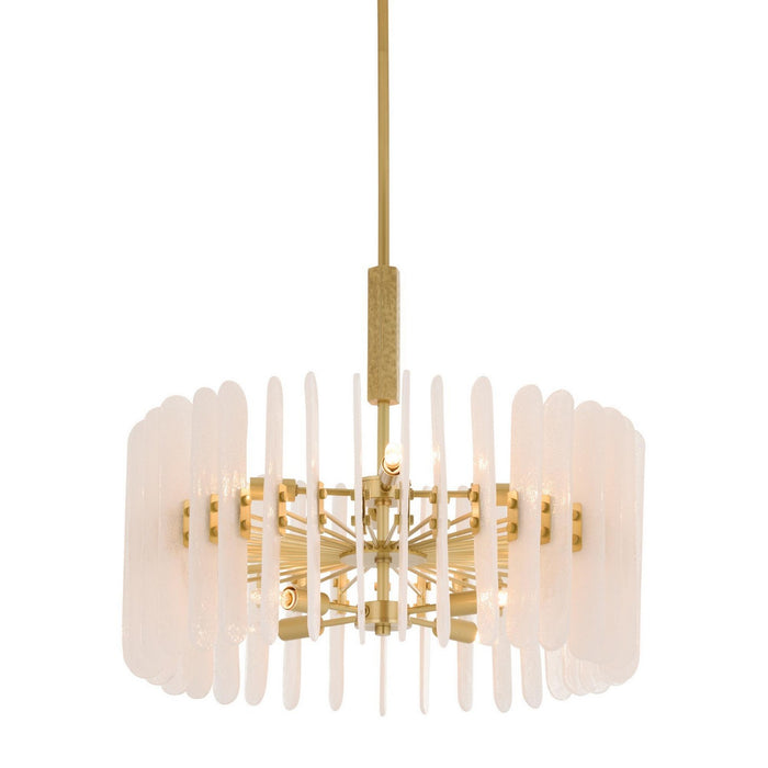 Arteriors DMC34 Eight Light Chandelier, Clear
