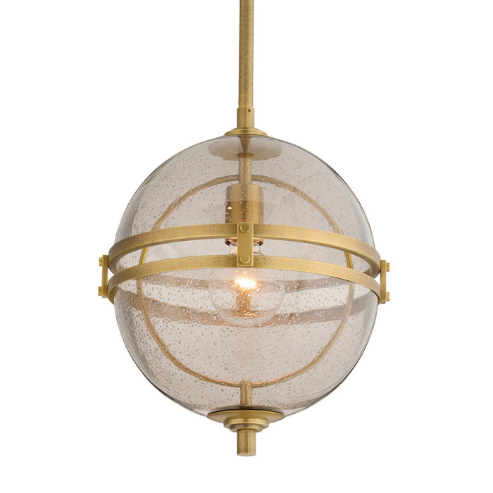 Arteriors DPC18 One Light Pendant, Smoke