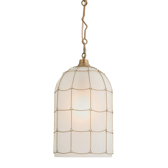 Arteriors DPI14 One Light Pendant, Frosted