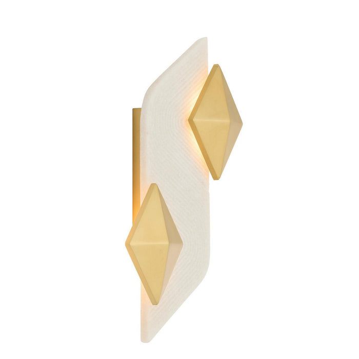 Arteriors DWC63 LED Wall Sconce, Ivory